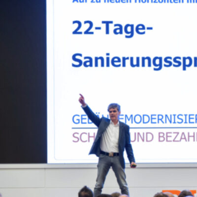 Der Sanierungssprint hat die Startbahn verlassen und beginnt zu fliegen