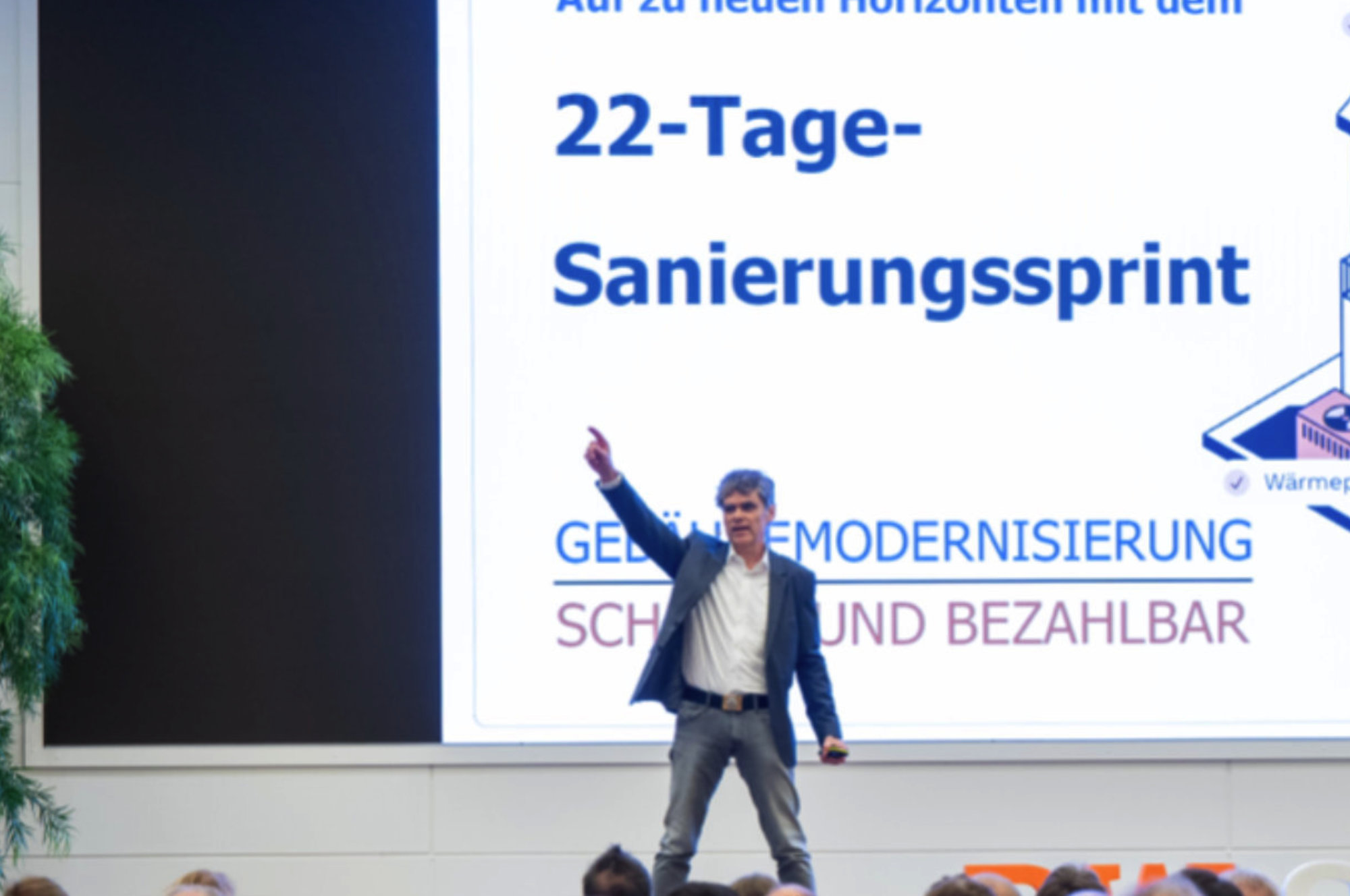 Der Sanierungssprint hat die Startbahn verlassen und beginnt zu fliegen
