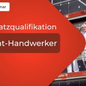 Zusatzqualifikation Sprint-Handwerker