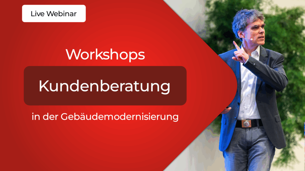 Workshops zur Kundenberatung in der Gebäudemodernisierung