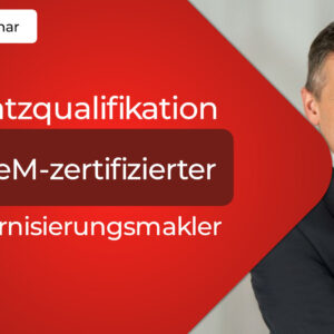 Zusatzqualifikation – „BVGeM-zertifizierter Modernisierungsmakler“